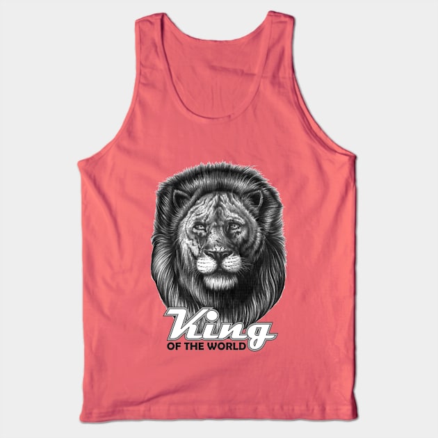 Lion tattoo Tank Top by Lion king of the world